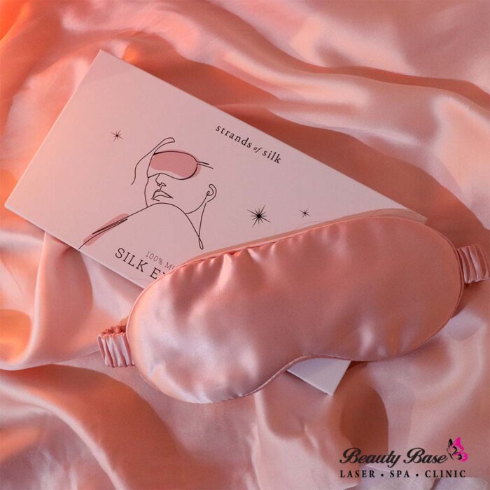 Silk eye mask Rose silk eye mask - Image 3
