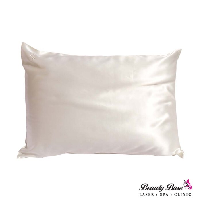 Silk pillowcase Snow silk pillowcase